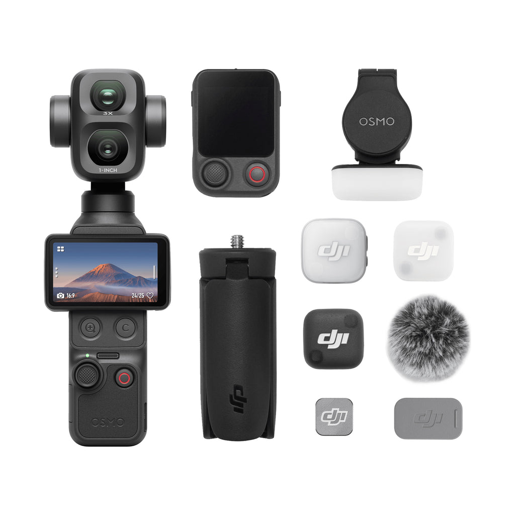 Osmo Pocket 4 Pro VLOG pack noir