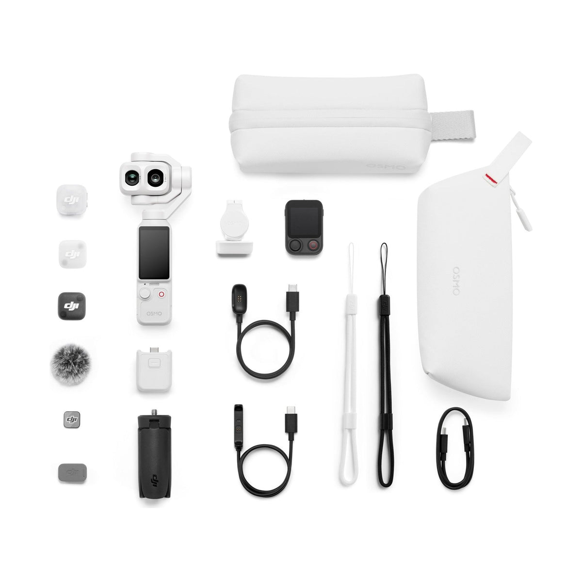 Osmo Pocket 4 Pro VLOG pack blanc