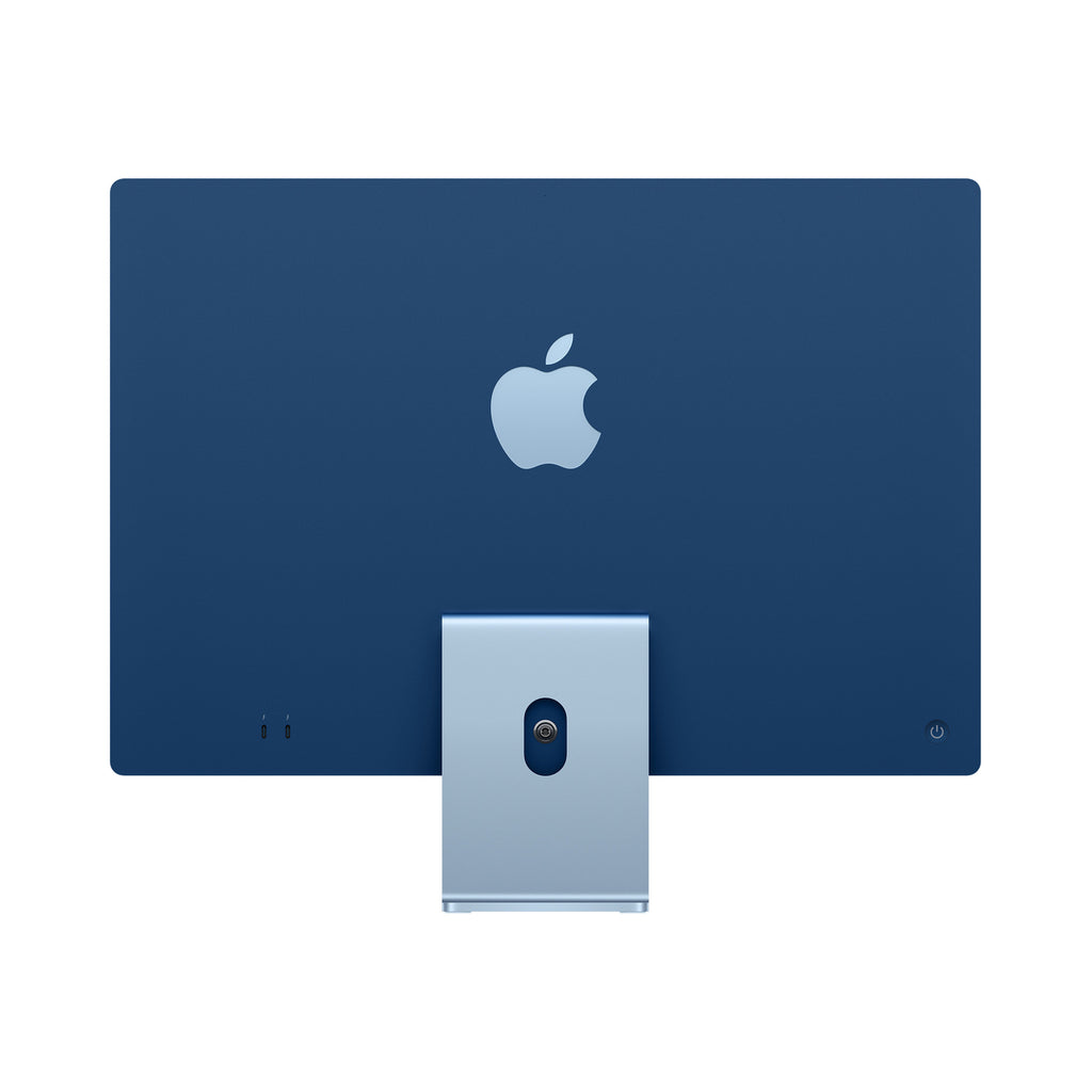 iMac M3 24 pouces Bleu – vue de dos