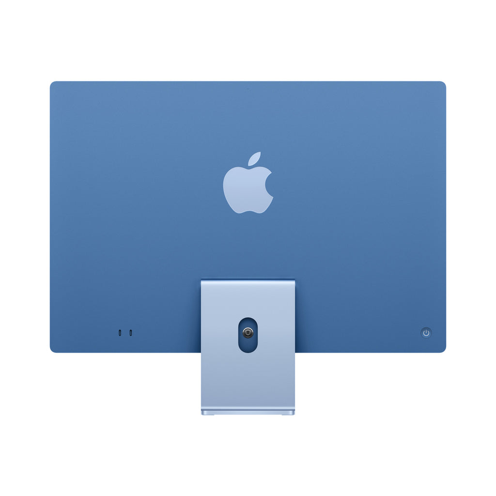 iMac M4 24 pouces Bleu – vue de dos