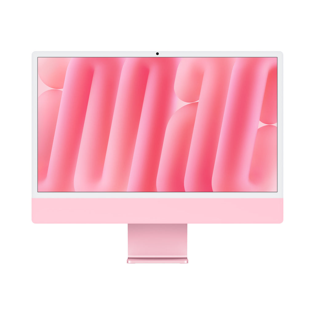 iMac M4 24 pouces Rose – vue de face