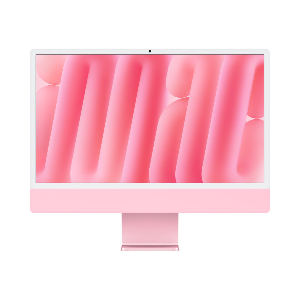 iMac M4 24 pouces Rose – vue de face