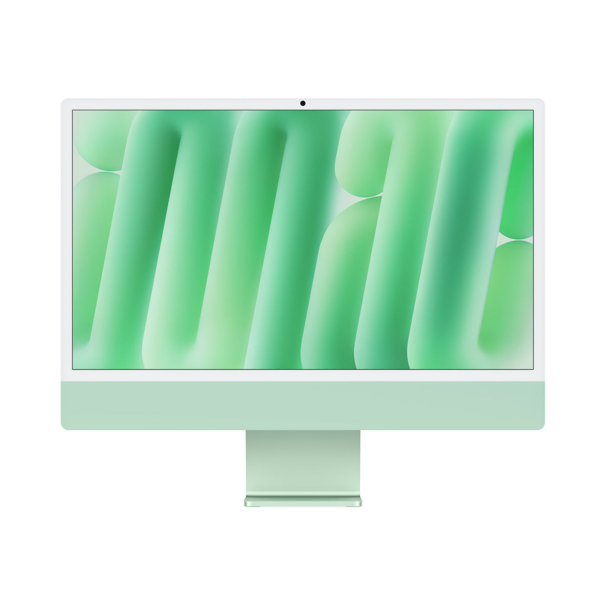 iMac M4 24 pouces Vert – vue de face