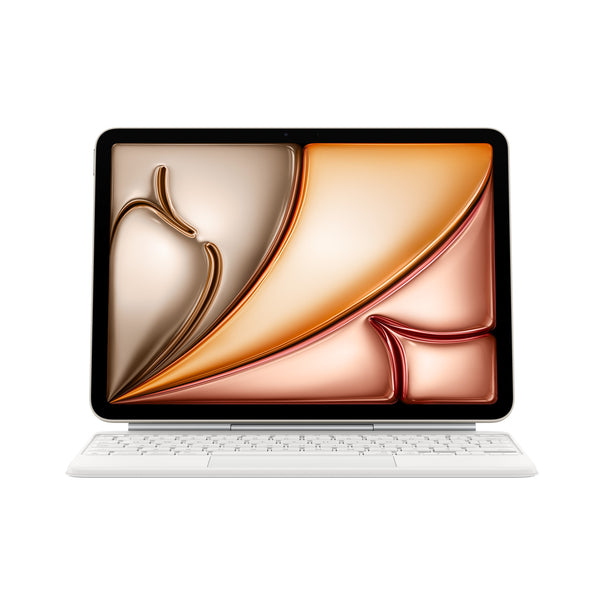 Apple Magic Keyboard pour iPad Air (M4) 11 pouces Blanc – vue de face