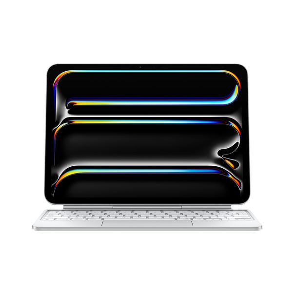 Apple Magic Keyboard pour iPad Pro (M5) 11 pouces Blanc – vue de face