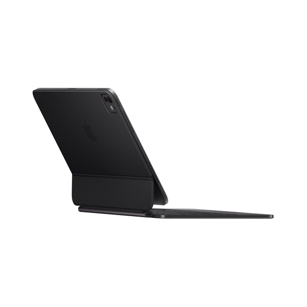 Apple Magic Keyboard pour iPad Pro (M5) 11 pouces Noir – dos, trois-quarts
