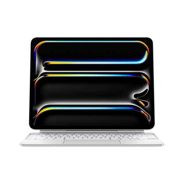 Apple Magic Keyboard pour iPad Pro (M5) 13 pouces Blanc – vue de face