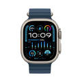 Apple Watch Ultra 2 49 mm Titane naturel – vue de face