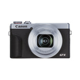 Canon PowerShot G7 X Mark III Argent – vue de face