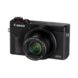 Canon PowerShot G7 X Mark III Noir – vue trois-quarts