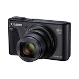 Canon PowerShot SX740 HS Noir – vue trois-quarts