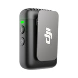 DJI Mic 2 Shadow Black – vue de dos, trois-quarts