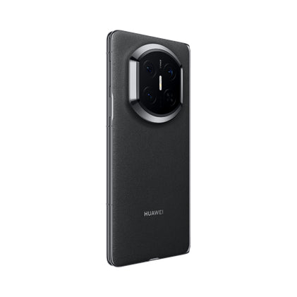 Huawei Mate X7 Black – dos, trois-quarts, plié