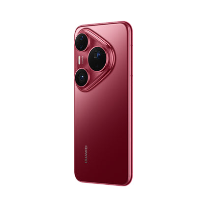 Huawei Pura 80 Pro Glazed Red – dos, trois-quarts