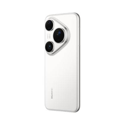 Huawei Pura 80 Pro Glazed White – dos, trois-quarts