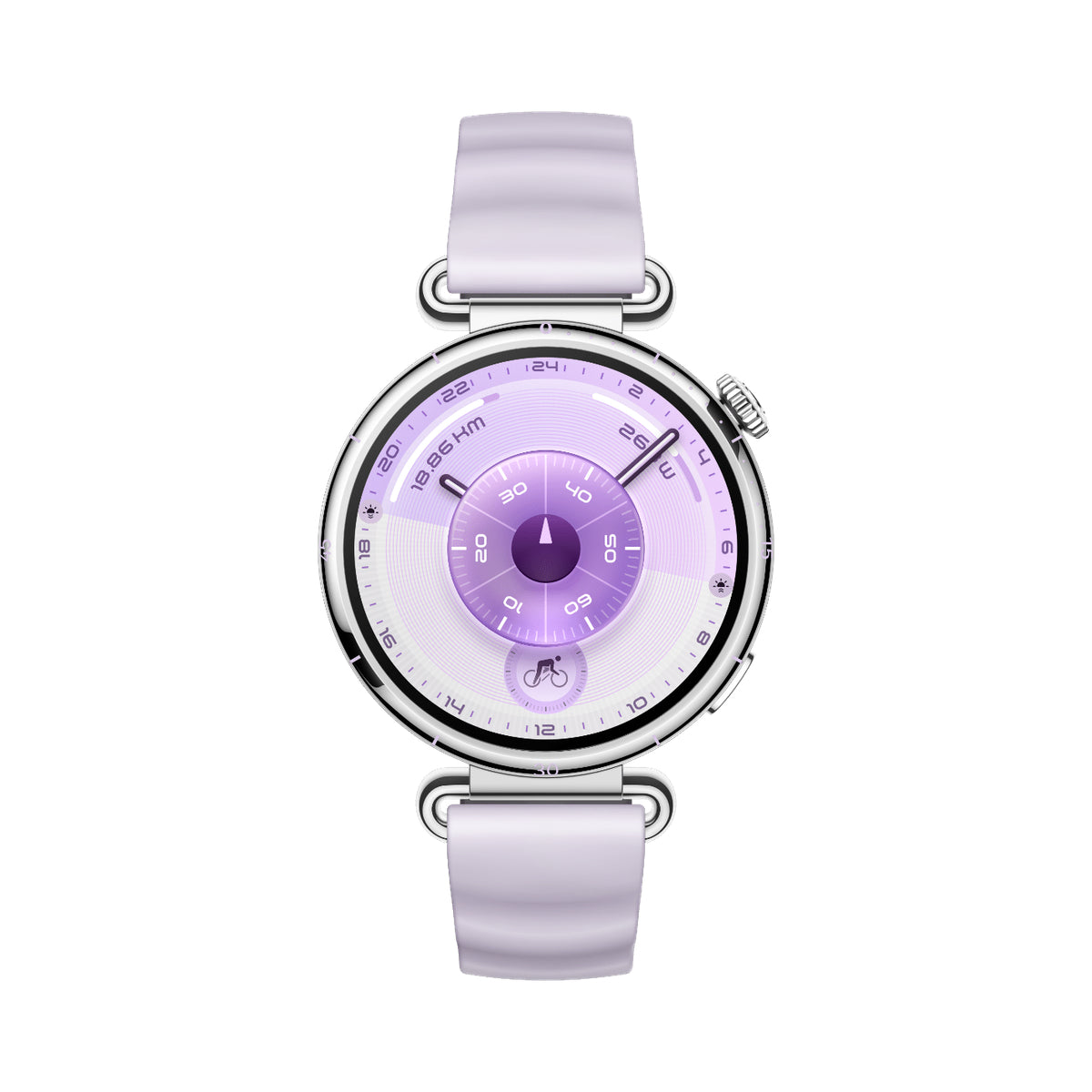 Huawei Watch GT 6 41 mm Violet – vue de face