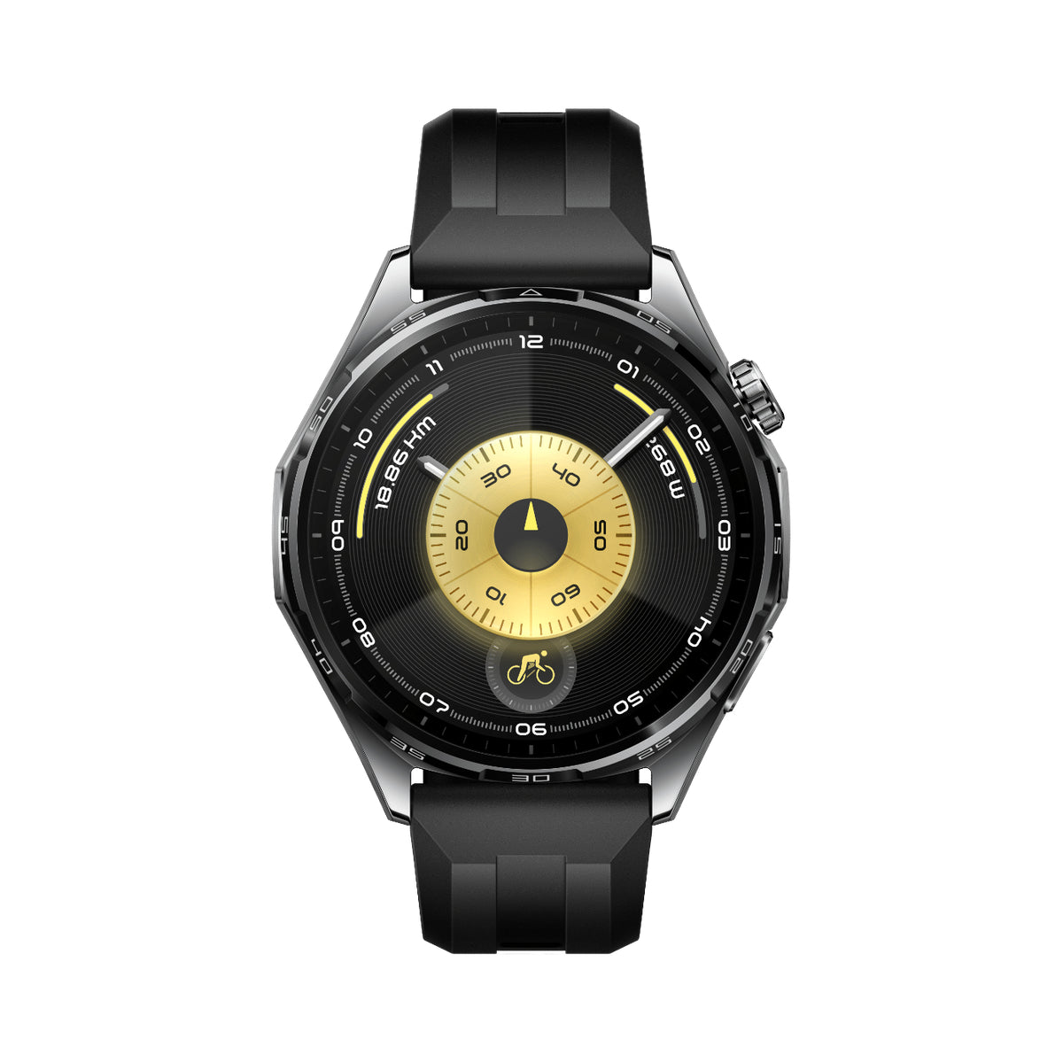 Huawei Watch GT 6 46 mm Noir – vue de face