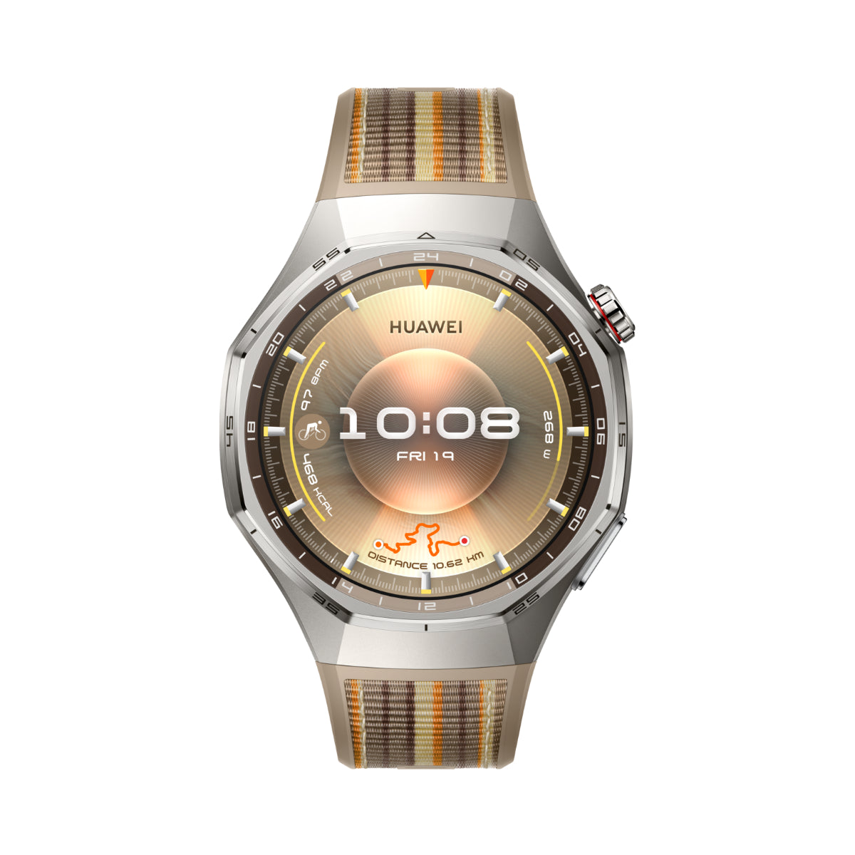 Huawei Watch GT 6 Pro Marron – vue de face