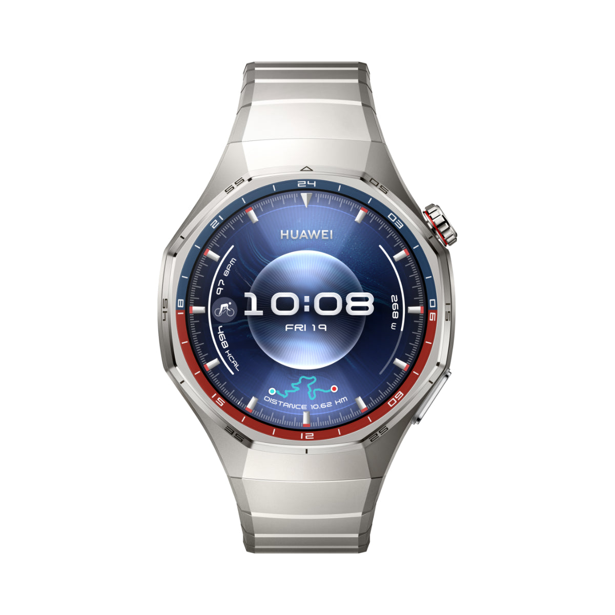 Huawei Watch GT 6 Pro Titane – vue de face