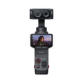 Insta360 Luna Ultra Noir Cosmique – vue de face