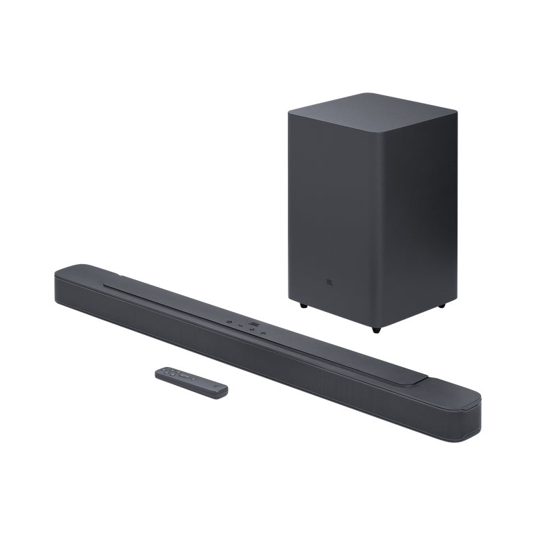 JBL Bar 2.1 Deep Bass (MK2) Black – vue trois-quarts