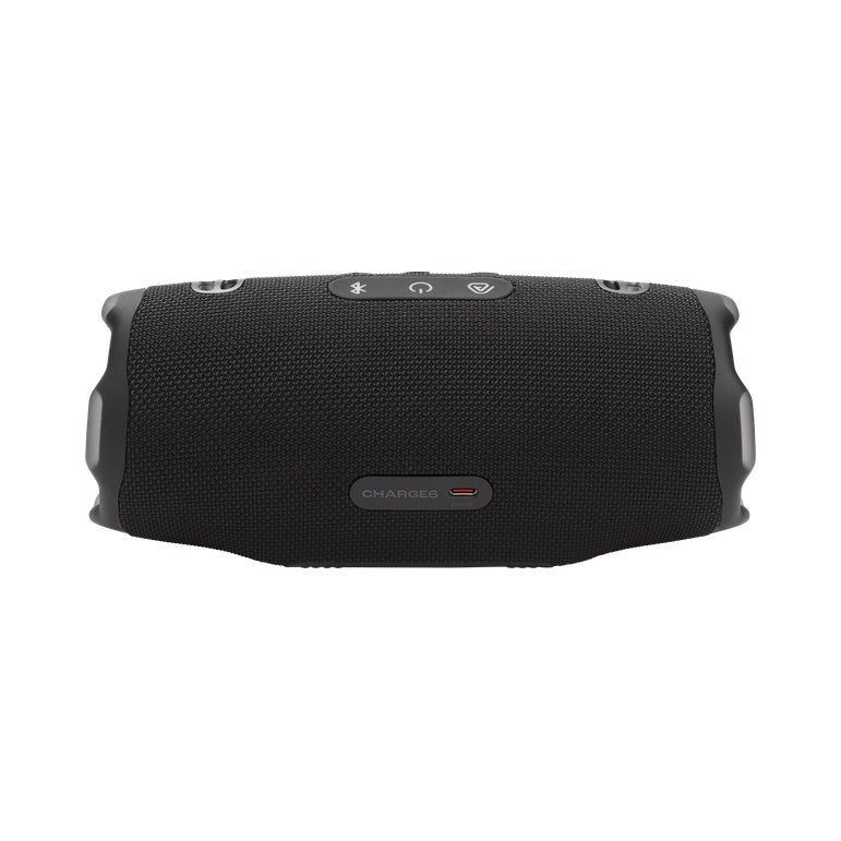 JBL Charge 6 Black – vue de dos