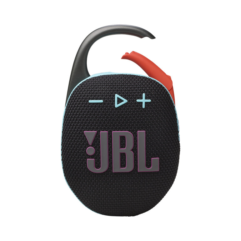 JBL Clip 5 Black and Orange – vue de face