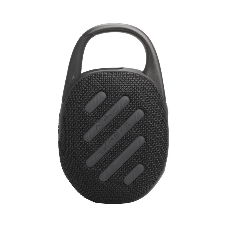 JBL Clip 5 Black – vue de dos