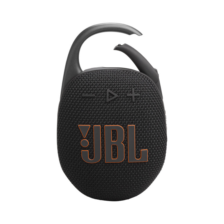 JBL Clip 5 Black – vue de face