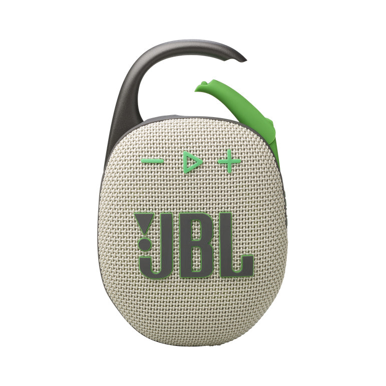 JBL Clip 5 Sand – vue de face