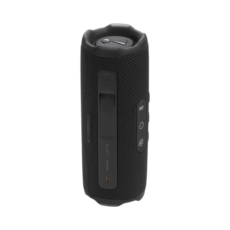 JBL Flip 7 Black – vue de dos