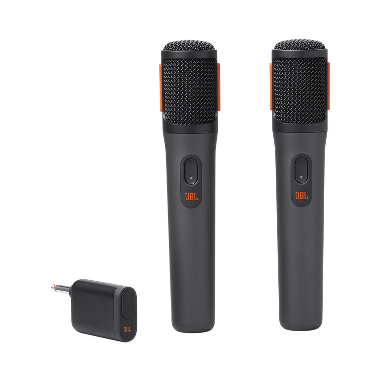 JBL PartyBox Wireless Mic Black – vue trois-quarts