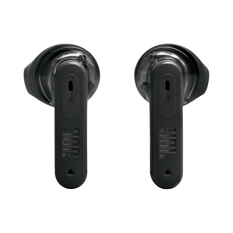 JBL Tune Flex 2 Ghost Black – vue de face