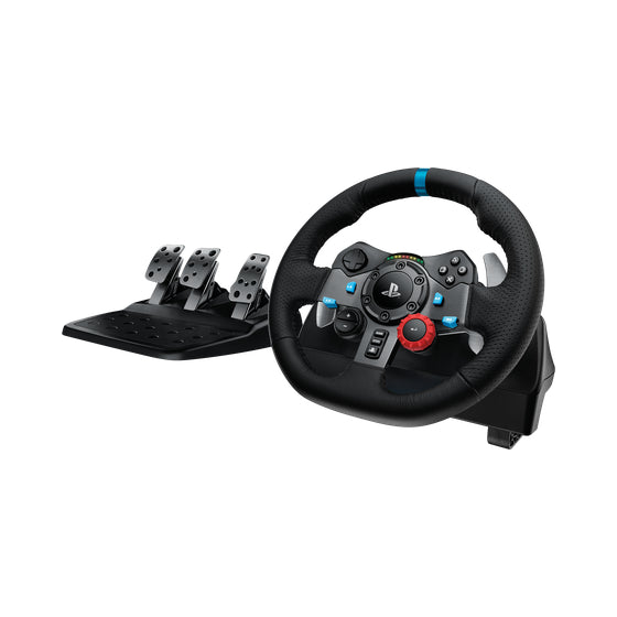Logitech G29 Driving Force – ensemble, trois-quarts