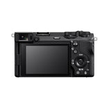 Sony A6700 avec objectif Black – vue de dos