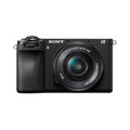 Sony A6700 avec objectif Black – vue de face