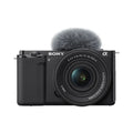 Sony ZV-E10 avec objectif Black – vue de face