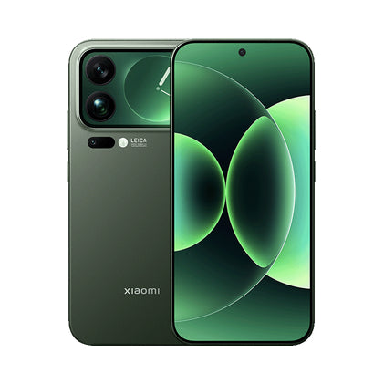 Xiaomi 17 Pro Max Vert – face et dos, vue combinée officielle