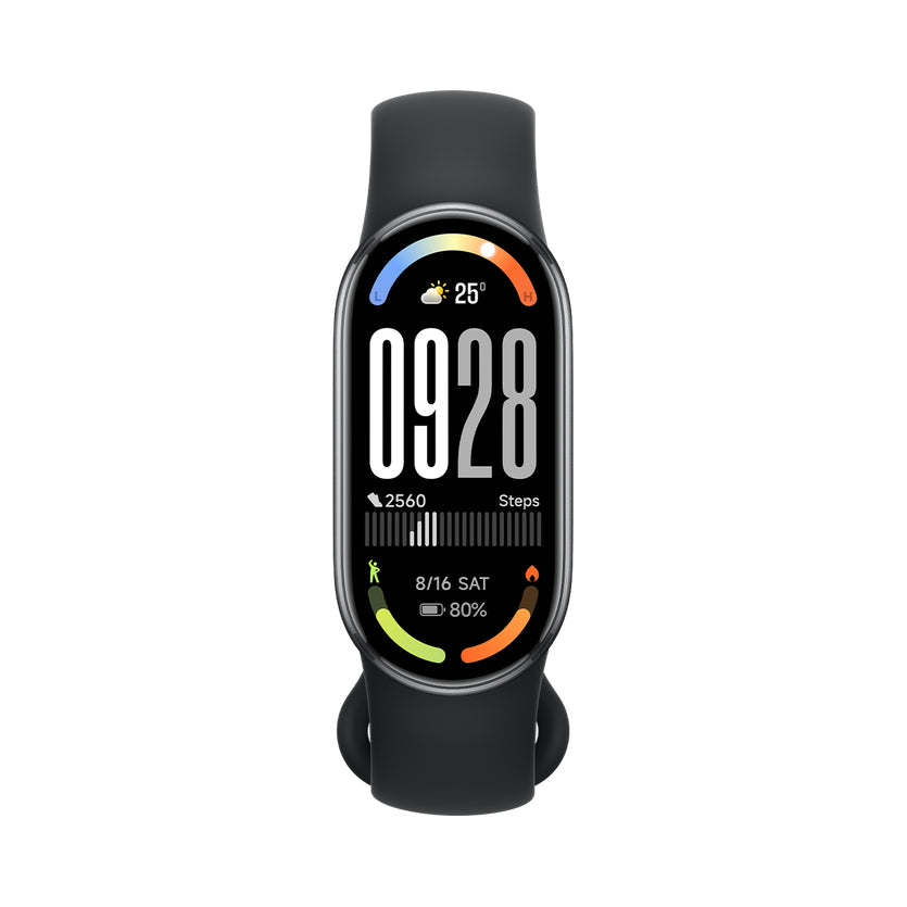 Xiaomi Smart Band 10 Midnight Black – vue de face